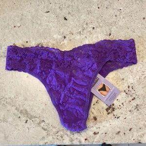 NWT Hanky Panky original rise thing in purple